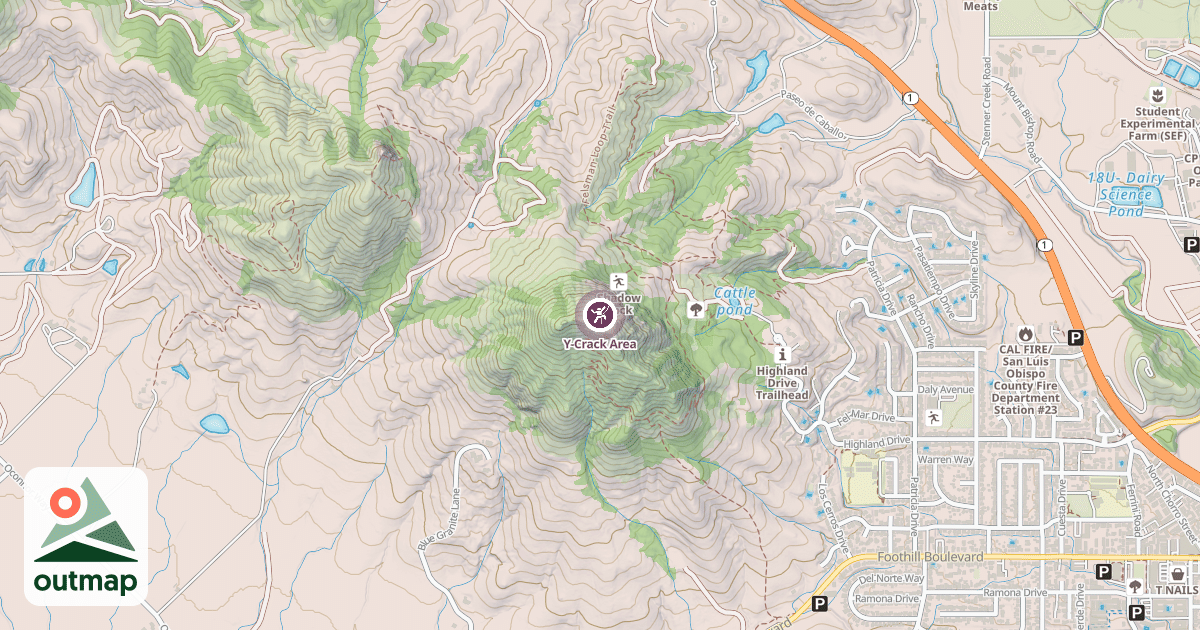 Map of Y-Crack Area