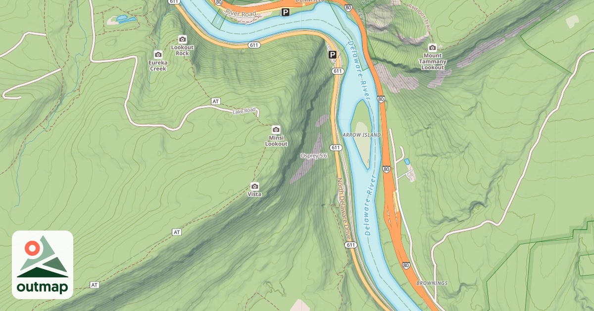 Map of Osprey