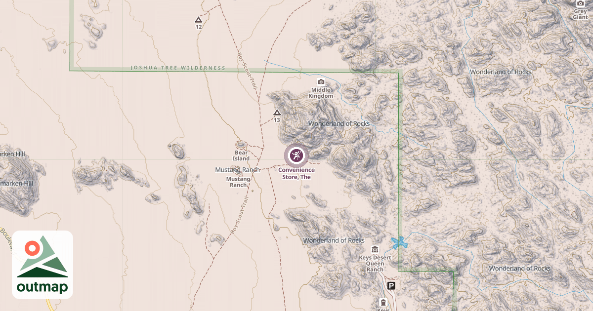 Map of Convenience Store, The