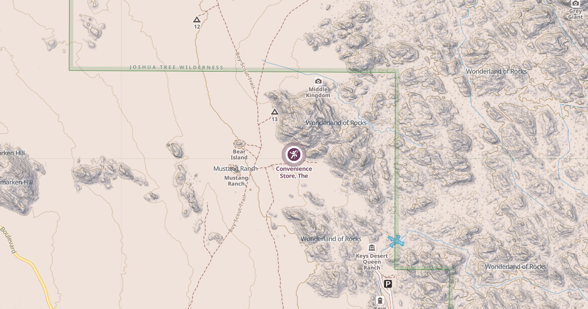 Map preview of Convenience Store, The
