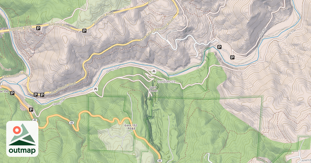 Map of Covid OPs
