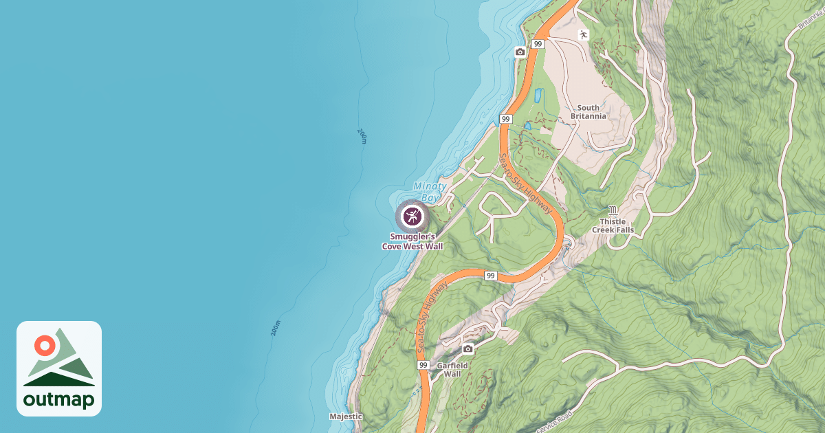 Map of Smuggler's Cove West Wall