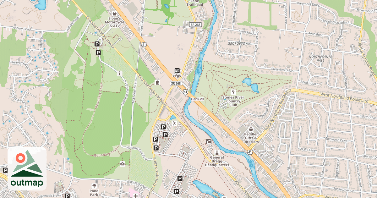 Map of Hank