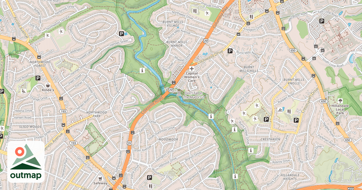 Map of Don't Fall in The Mud