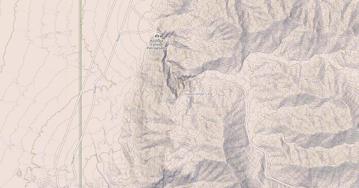 Map preview of Crooked Arrow