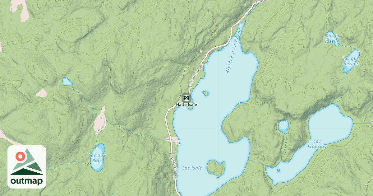 Map of Halte Isaïe