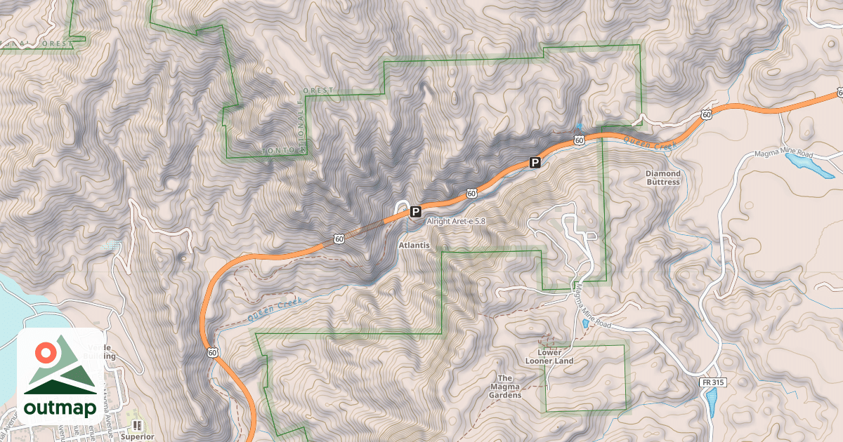 Map of Alright Aret-e