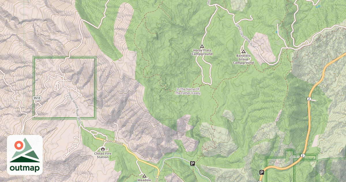Map of In The Name Of The Father