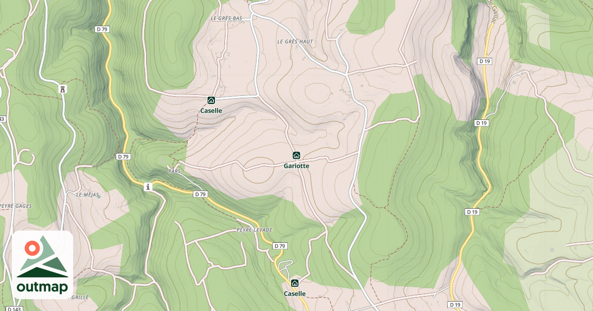 Map of Gariotte