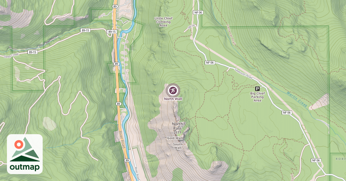 Map of North Wall