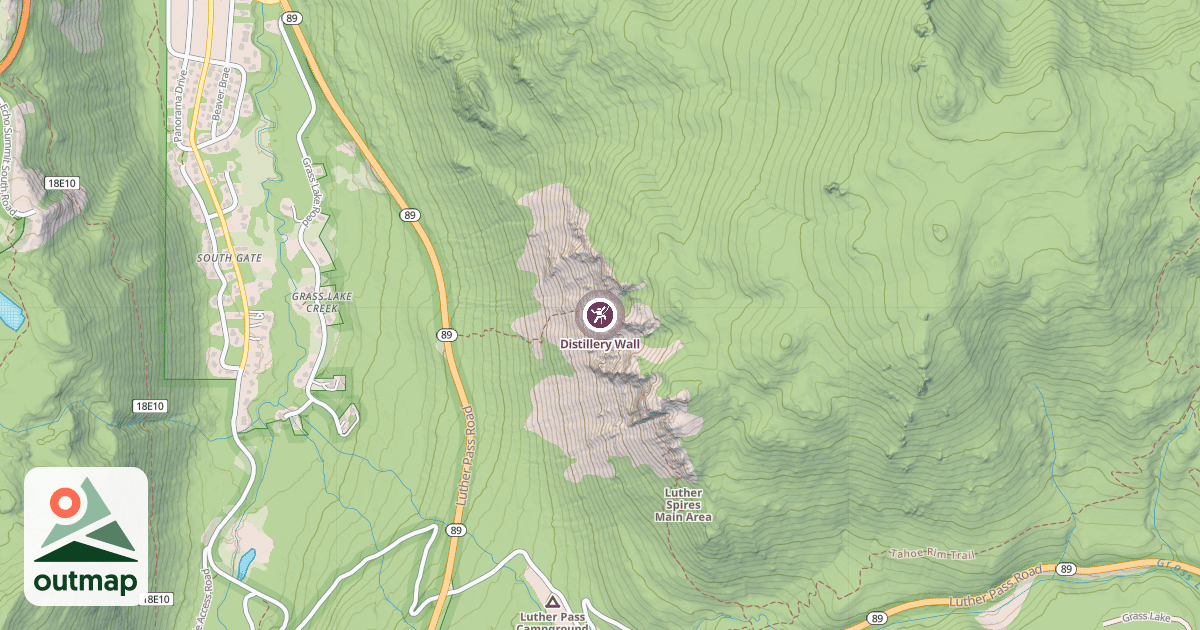 Map of Distillery Wall