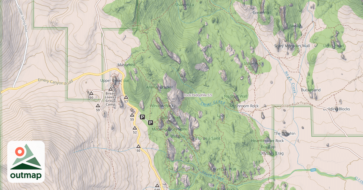 Map of Rock Pedophile