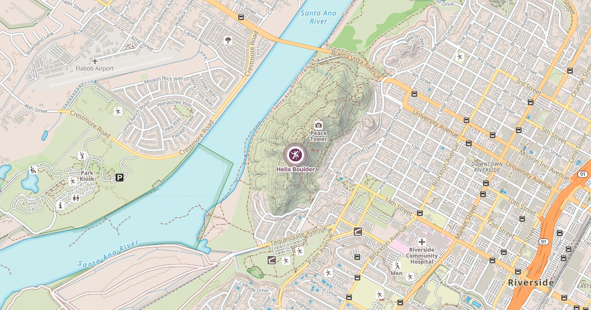 Map preview of Helix Boulder