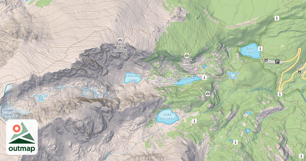 Map of And I Thought, What the F*ck