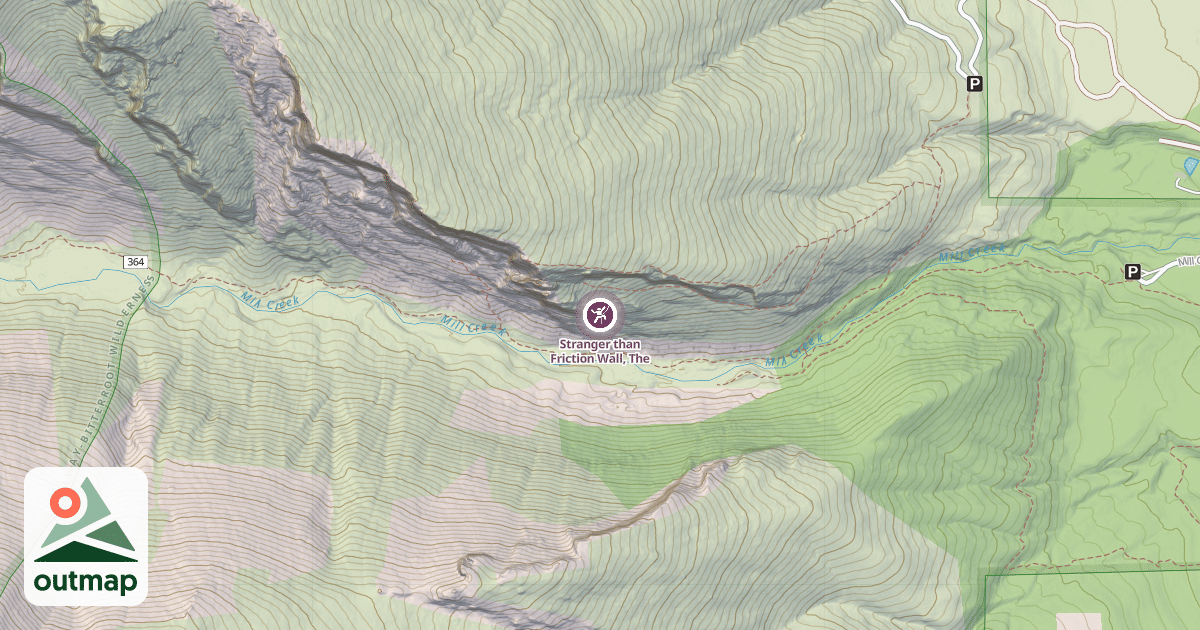 Map of Stranger than Friction Wall, The