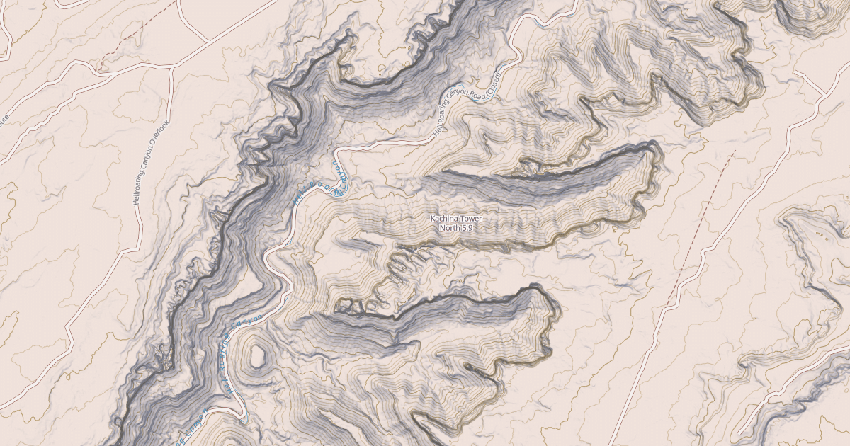 Map preview of Kachina Tower North