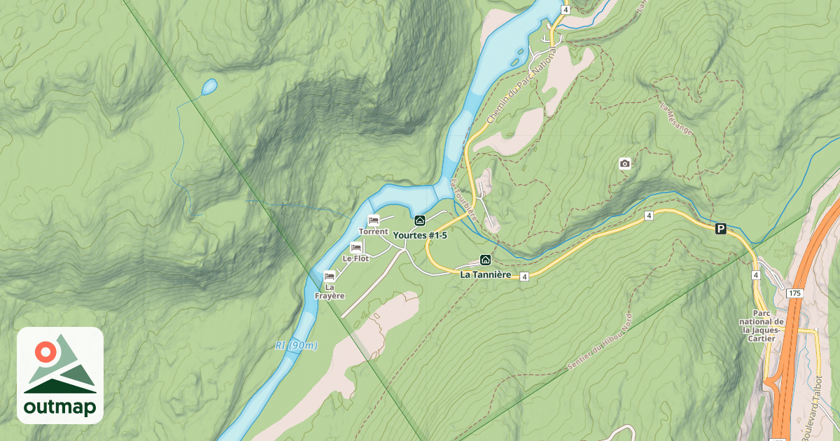 Map of Yourtes #1-5