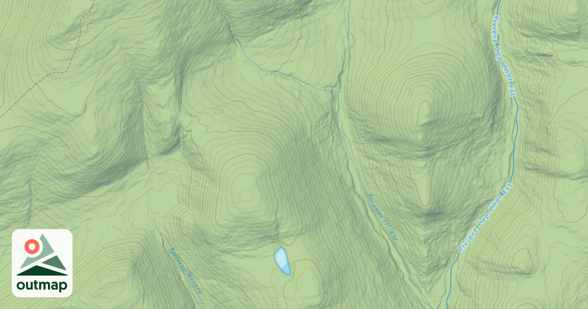 Map of Mont Matawees est