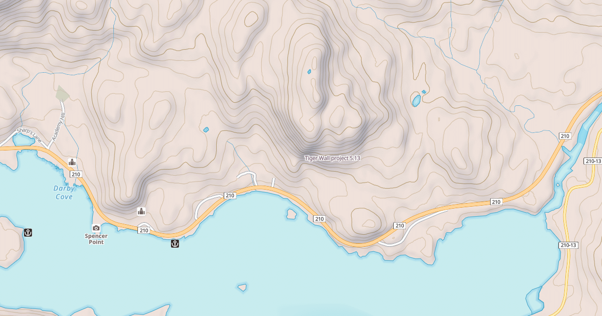 Map preview of Tiger Wall project
