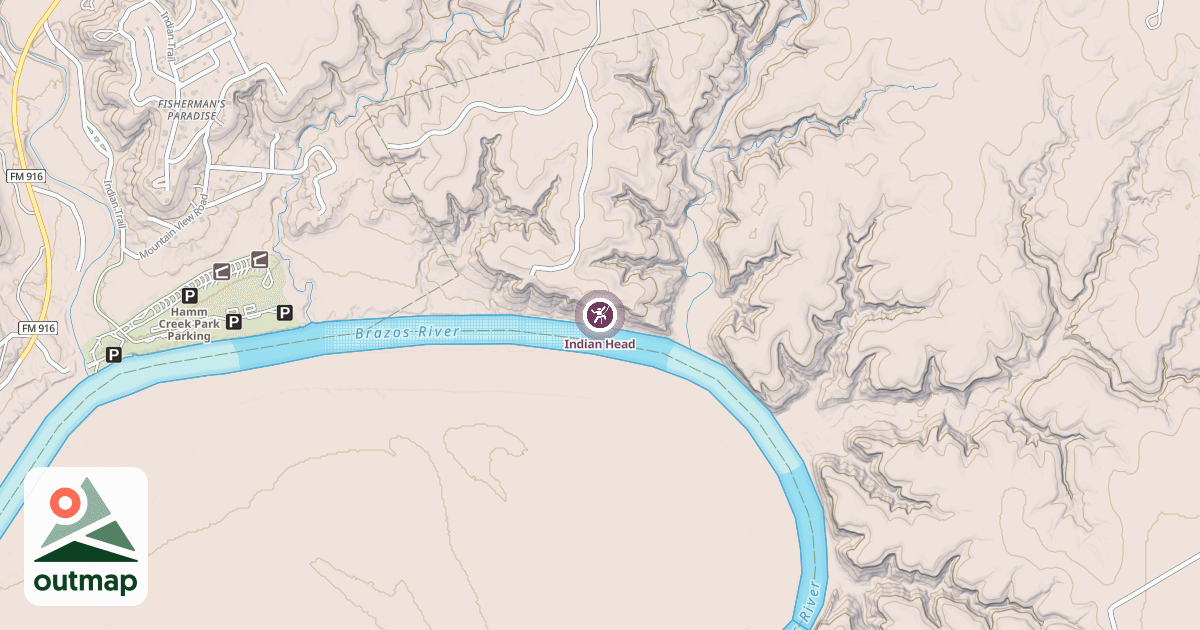 Map of Indian Head