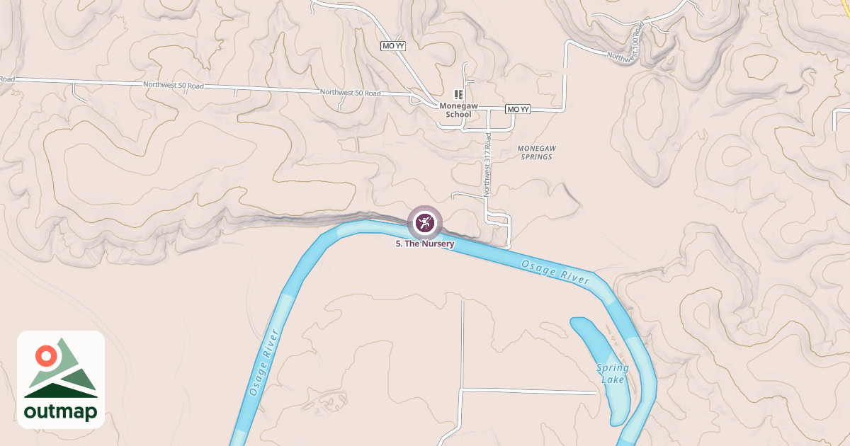 Map of 5. The Nursery
