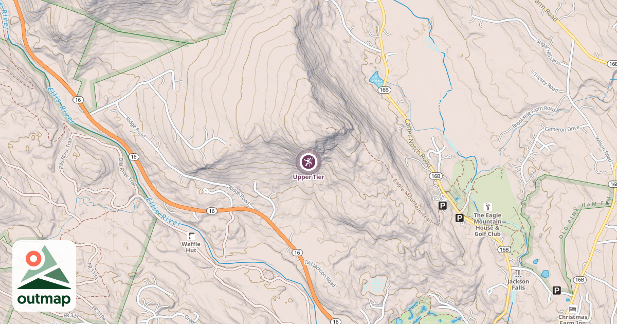 Map of Upper Tier