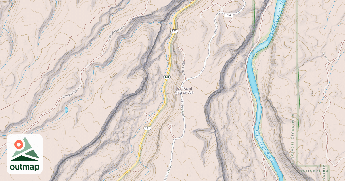 Map of Butt-Faced Miscreant