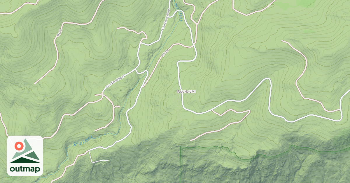 Map of Foot Hold