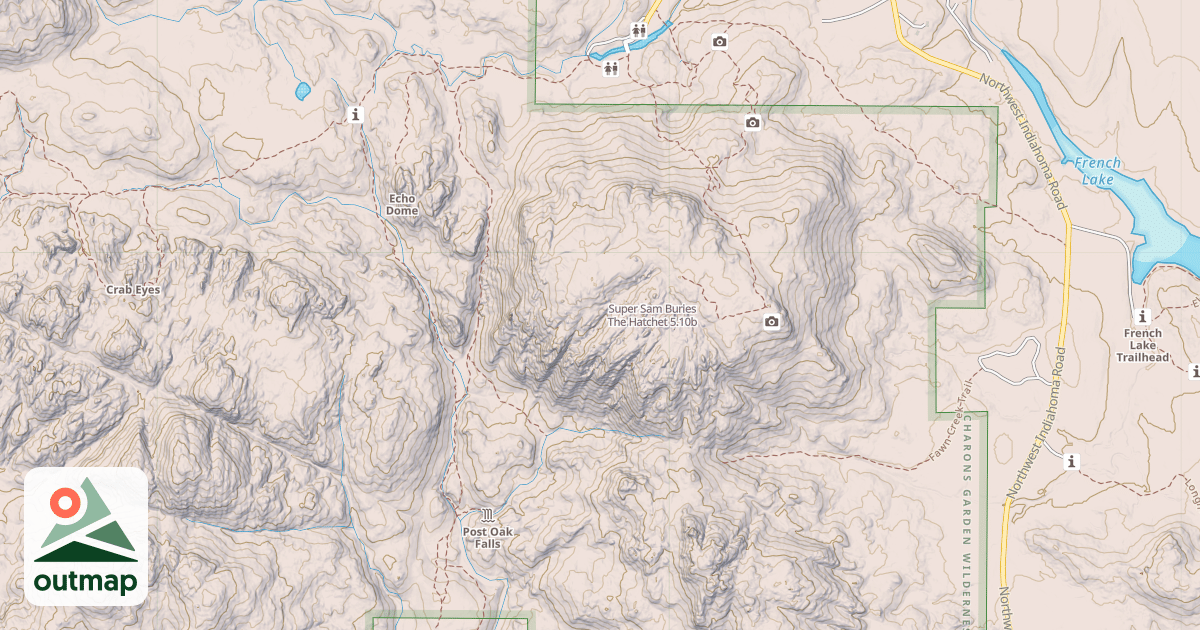 Map of Super Sam Buries The Hatchet