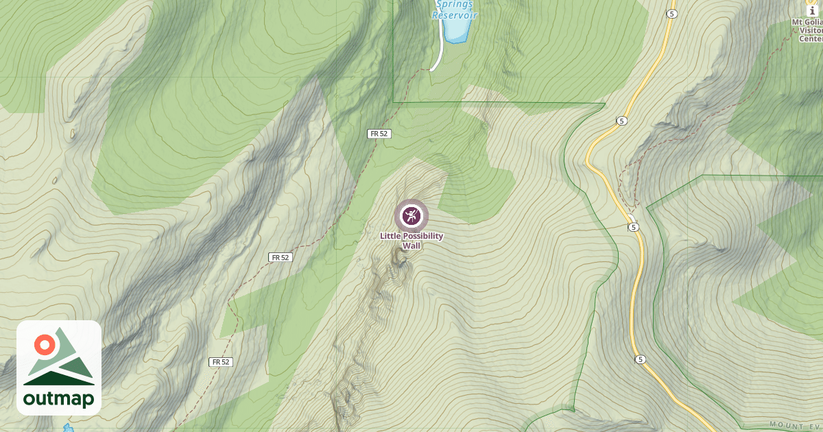 Map of Little Possibility Wall
