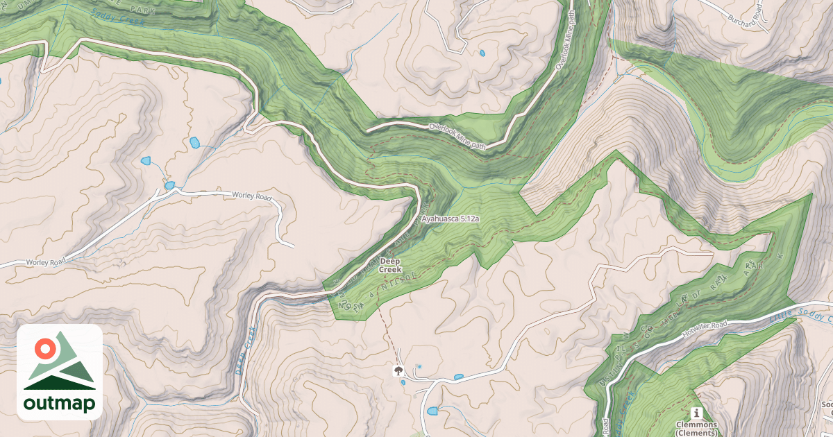 Map of Ayahuasca