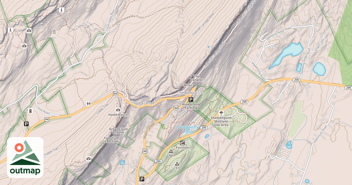 Map of The Blackout