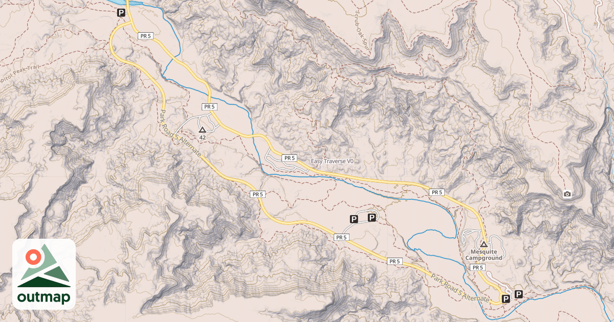 Map of Easy Traverse