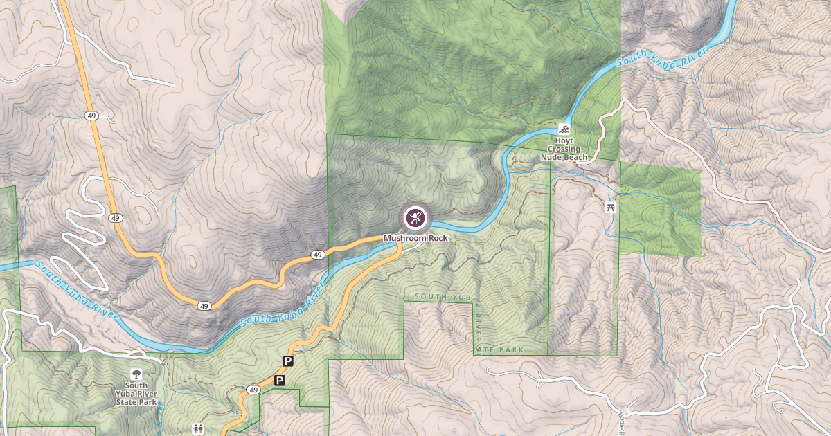 Map preview of Mushroom Rock