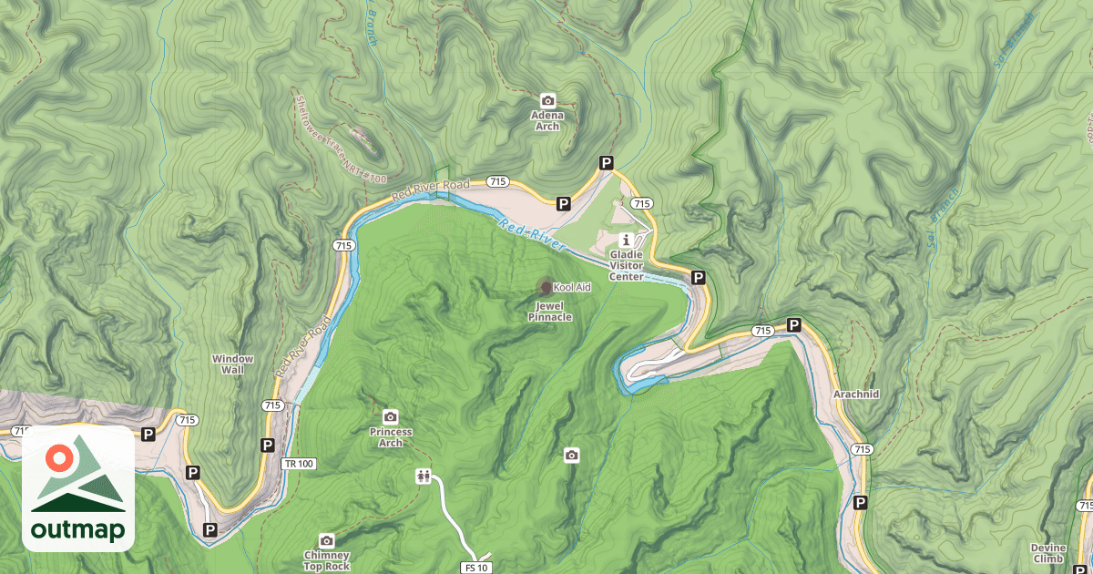 Map of Kool Aid