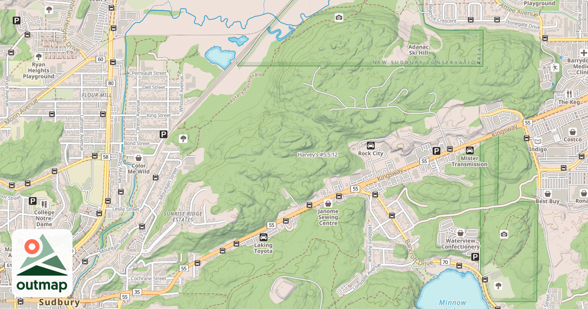 Map of Harvey's #5