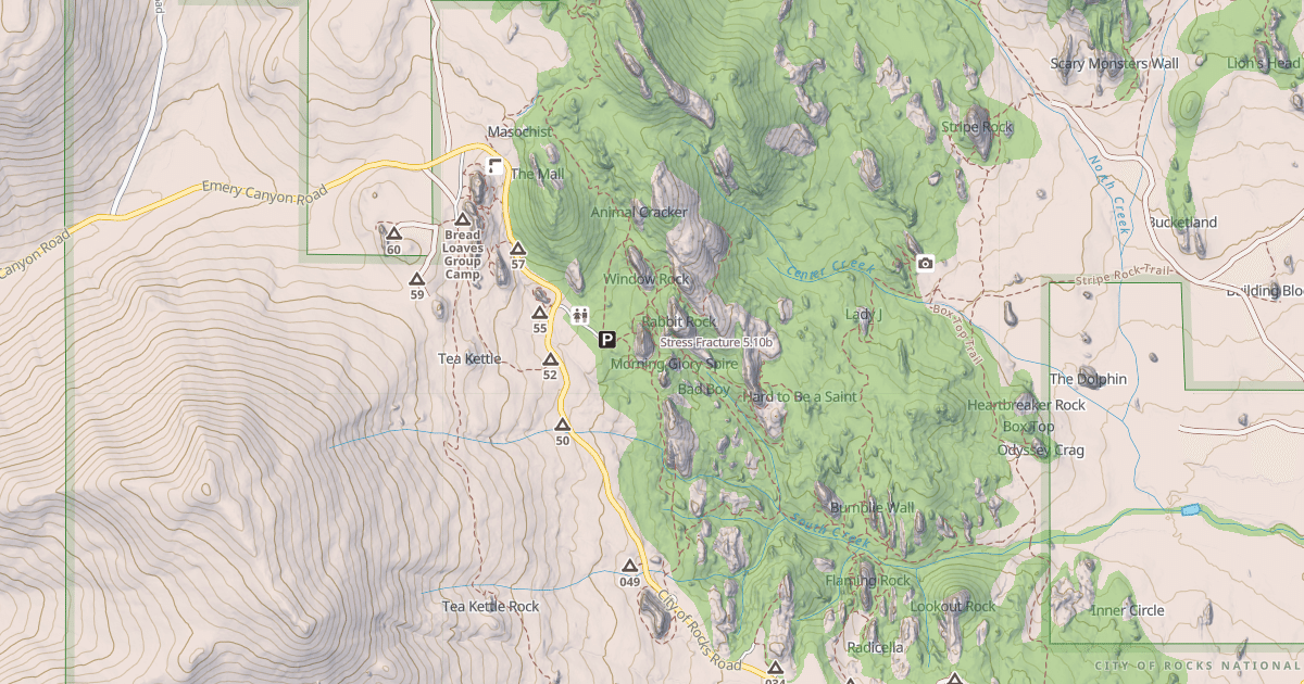 Map preview of Stress Fracture
