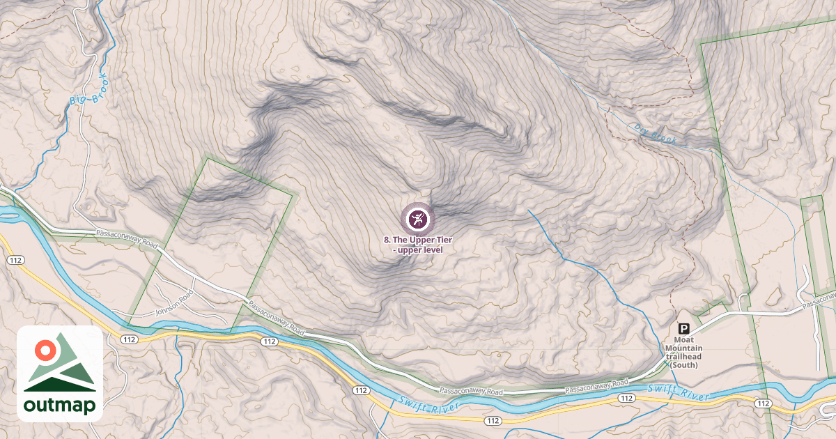 Map of 8. The Upper Tier - upper level