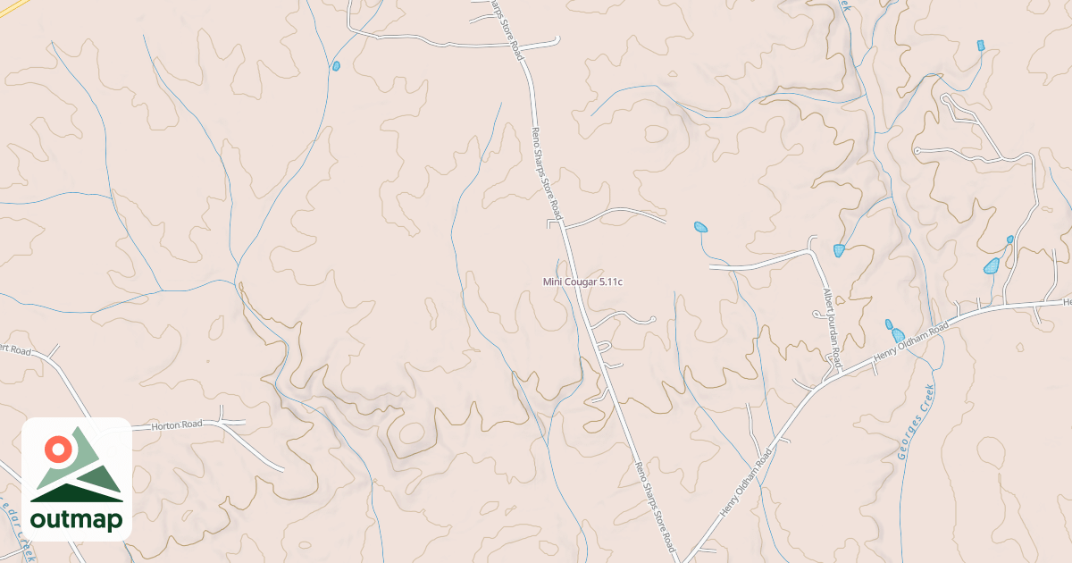 Map of Mini Cougar