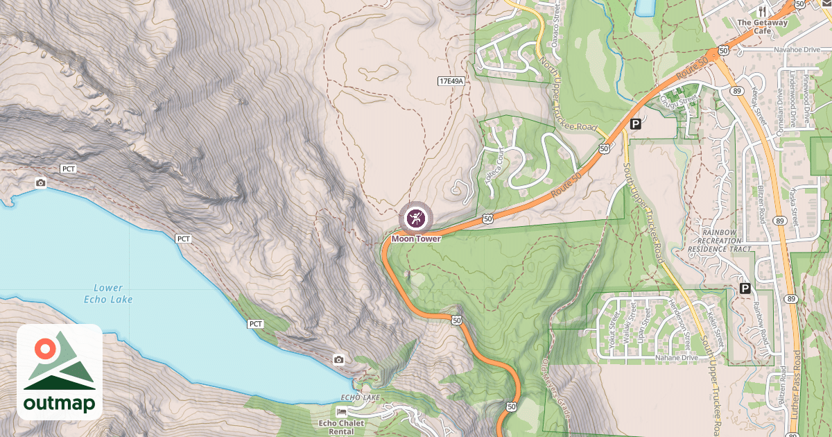 Map of Moon Tower
