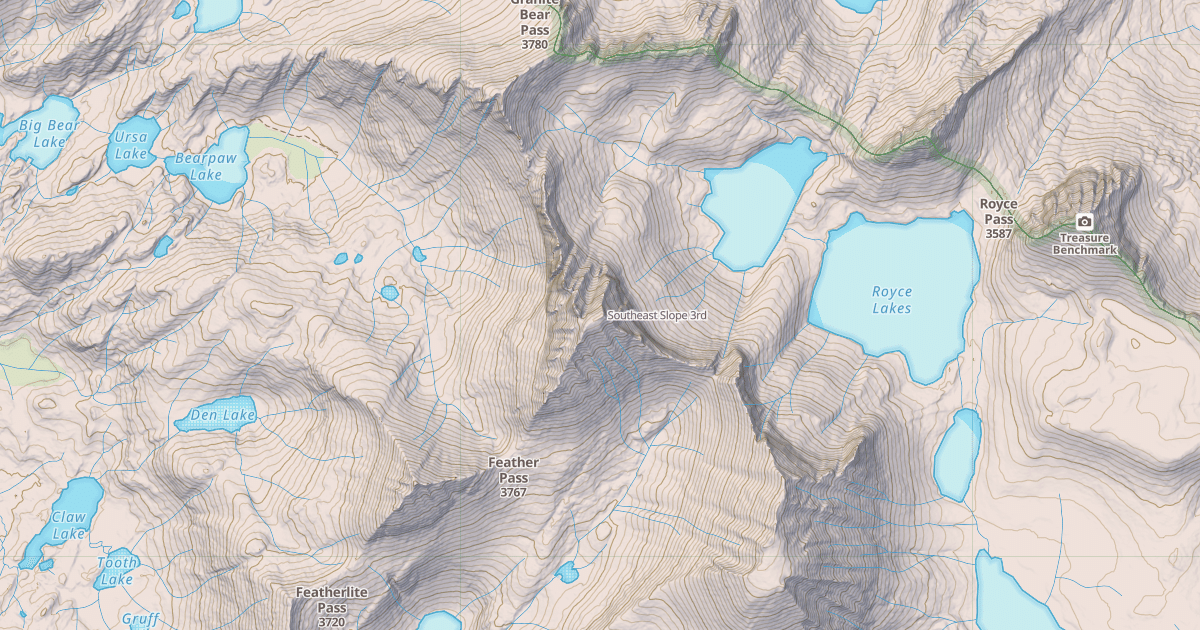 Map preview of Southeast Slope