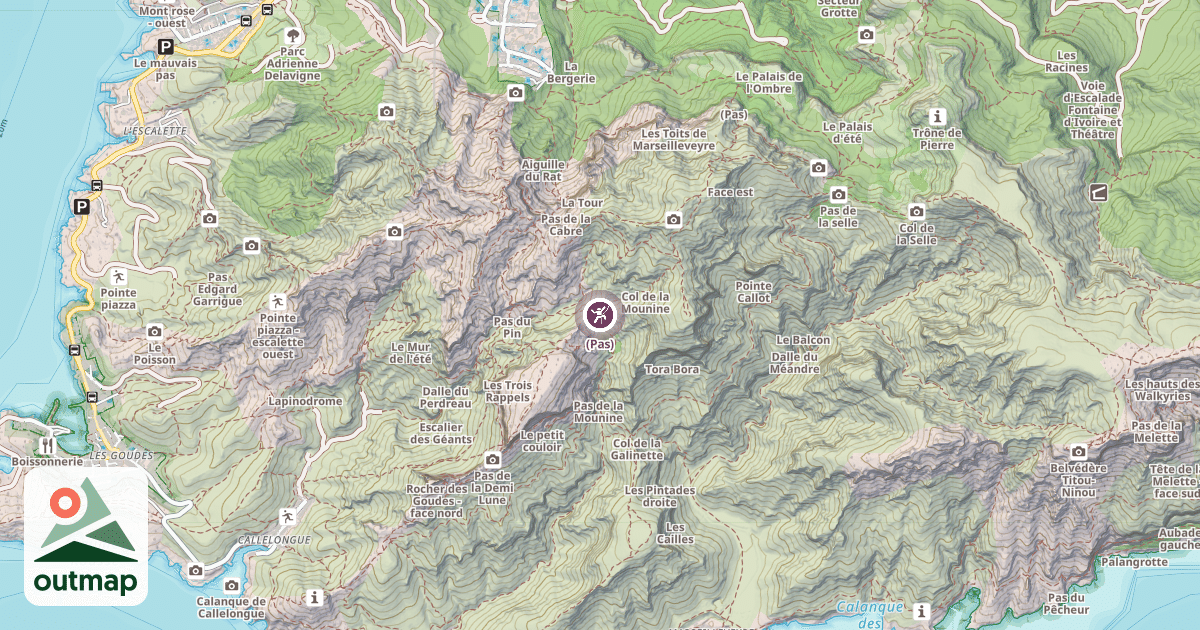 Map of (Pas)