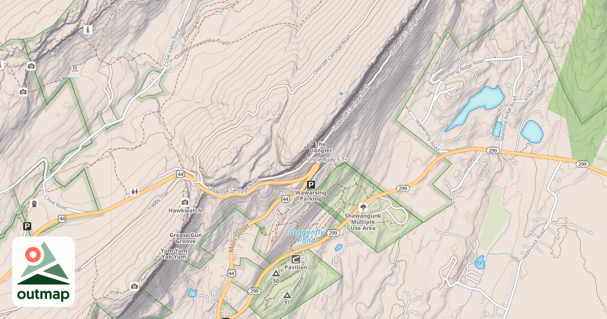 Map of Uncle Rudy