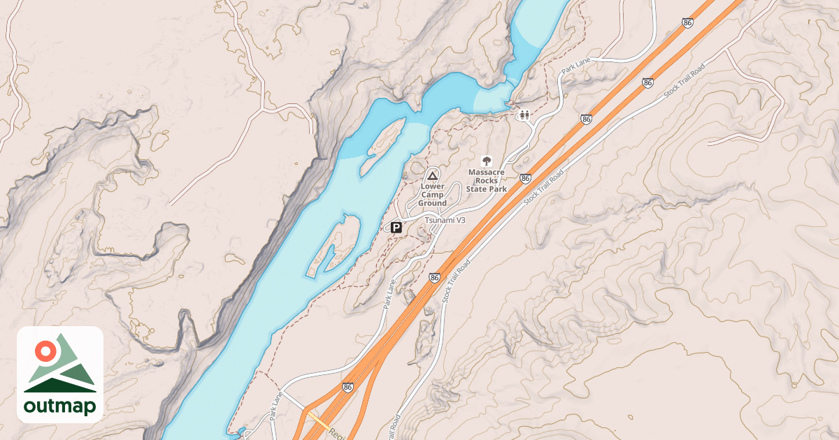 Map of Tsunami