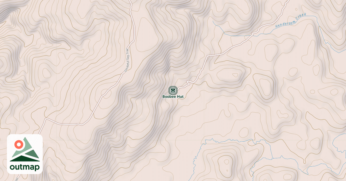 Map of Boobee Hut