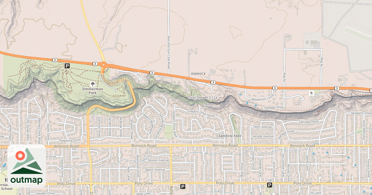 Map of Dirty Shower