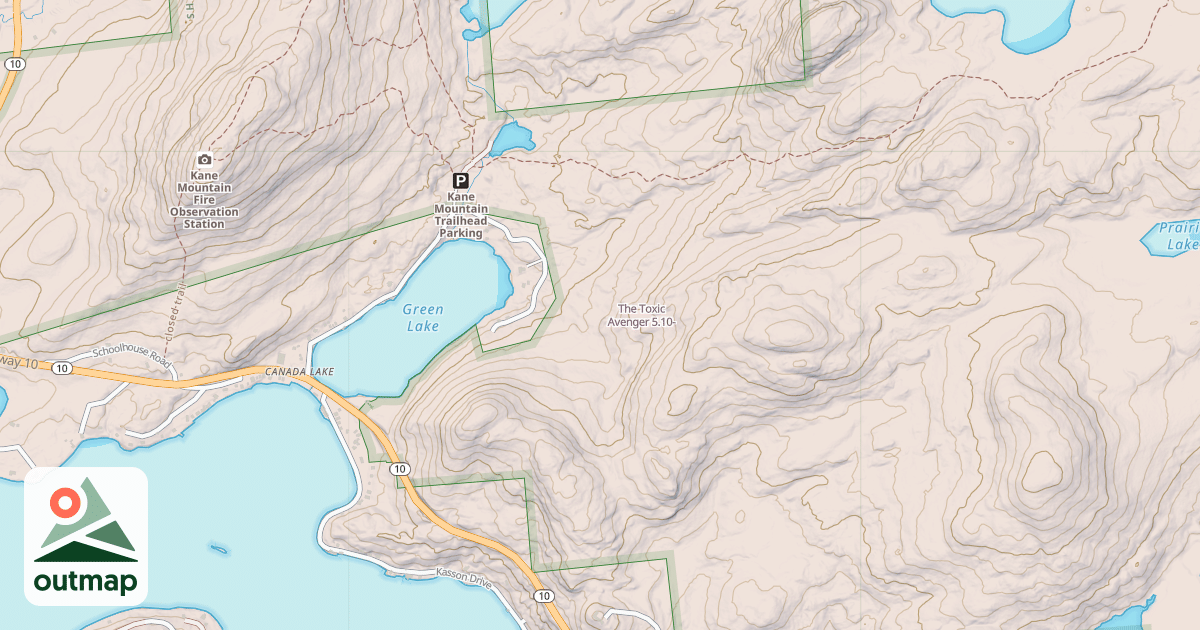 Map of The Toxic Avenger