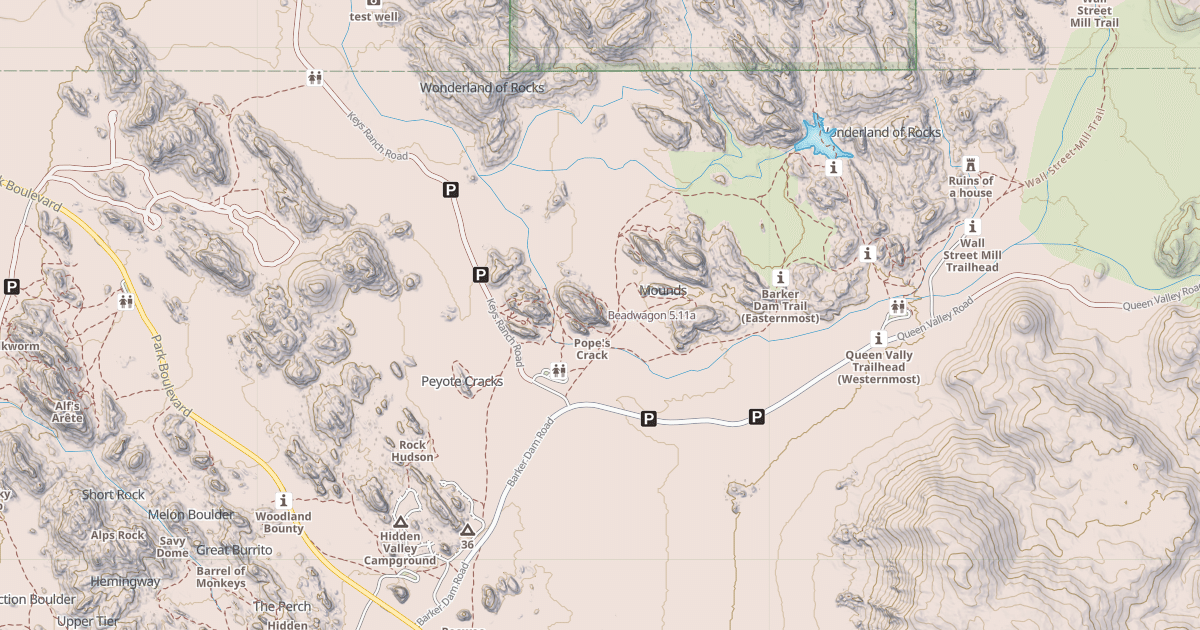 Map preview of Beadwagon