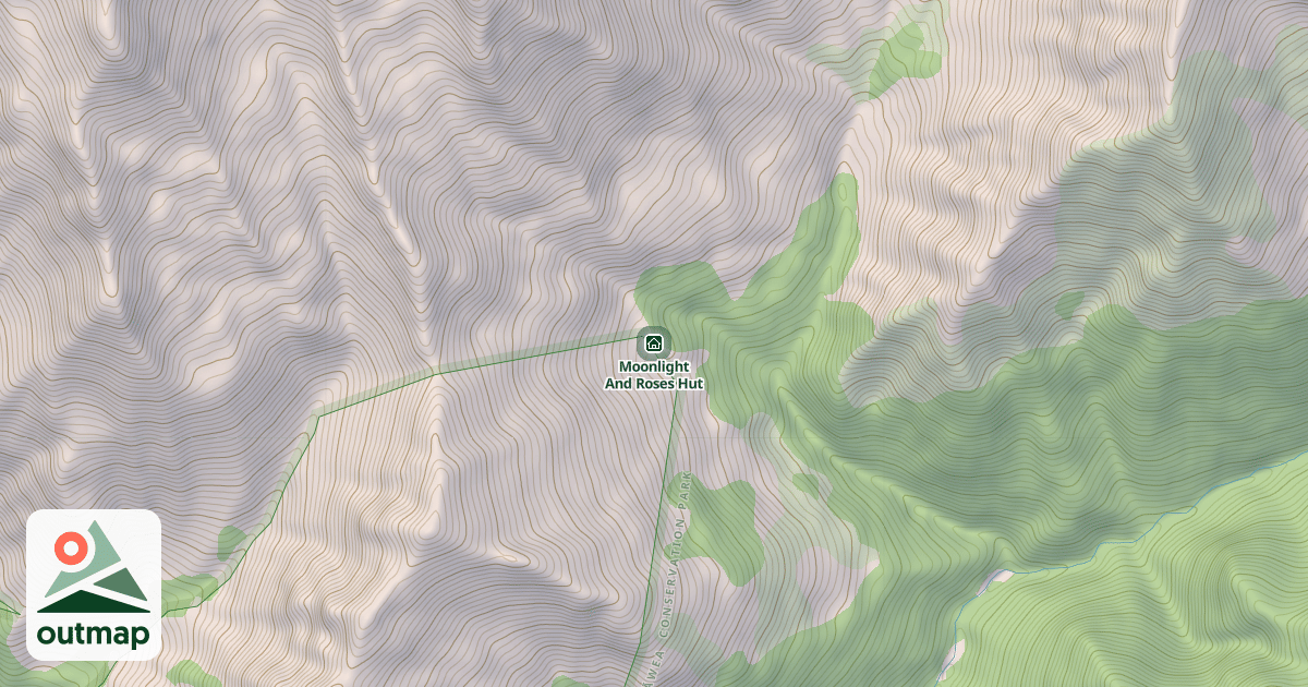 Map of Moonlight And Roses Hut