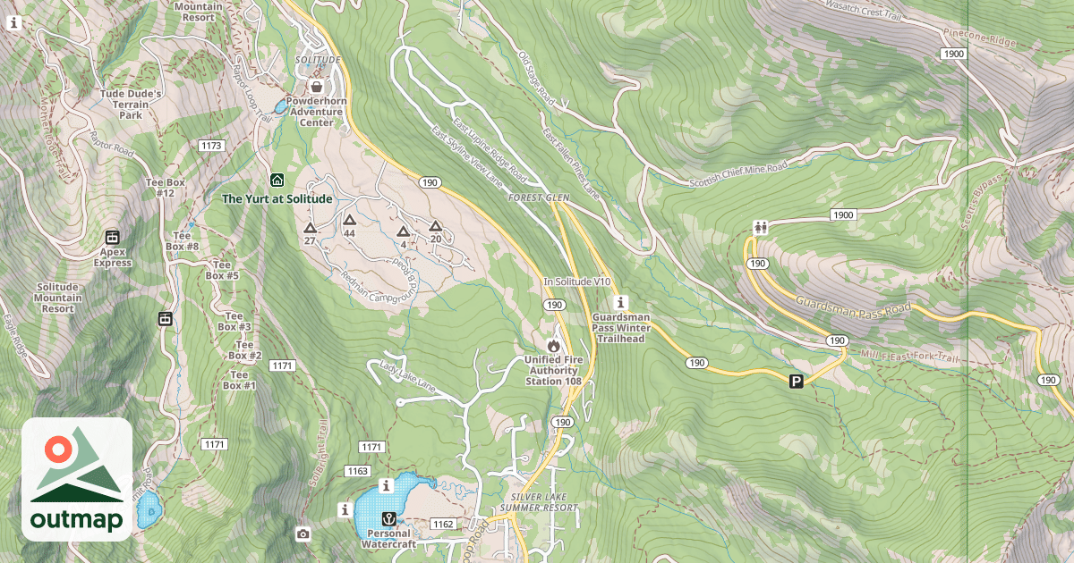 Map of In Solitude